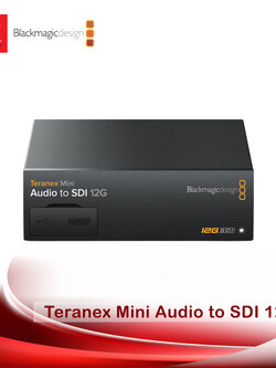 Blackmagic Teranex Mini Audio to SDI 12G