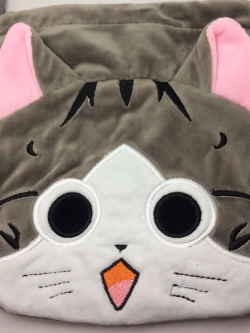 กระเป๋าแมวจี้ รูดปิดด้านบนอันใหญ่