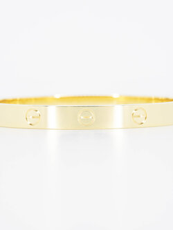 กำไล Cartier Love Bracelet ทองคำ18K ไซส์16 (Used) +กล่องและการ์ดไทย2022