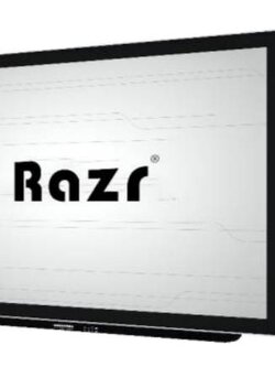 RAZR LED Touchscreen i-Blackboard 86 Gen4 ขนาด 86 นิ้ว ความละเอียด 3840 x 2160 พิกเซล (4K) ความคมชัด 5,000:1 ความสว่าง 500cd/m2 รองรับการทัชสกรีน 20 จุด มีลำโพง 15 วัตต์ 2 ตัว พร้อมเทคโนโลยีแบบ Capacitive