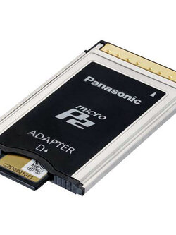 Panasonic AJ-P2AD1G microP2 Memory Card Adapter