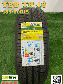 TBB TIRE TP-16 185/60R15 ยางปี21 ยางไทย