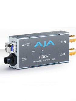 FiDO-T 1-Channel 3G-SDI to Single-Mode LC Fiber Transmitter