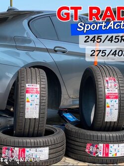🚘 #BMW_530e🛞 เปลี่ยนยาง 🛞 #GT RADIALSportActive2 245/45R19 🛠 #GT RADIALSportActive2 275/40R19