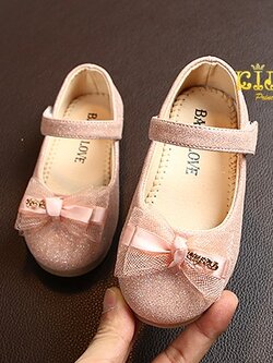 รองเท้าเด็กออกงาน(หน้าร้านอยู่รัชดา ลองได้)H162สีชมพุ