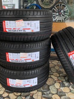ยางใหม่ Nankang AS-2+ 265/35ZR18 ยางสปอร์ต