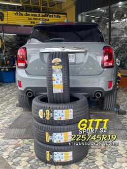 🚗#MINI_COOPER S COUNTRYMAN เลือกเปลี่ยนยาง 🛞 🛞#ยางจีที #ยางสปอร์ตสมรรถนะการขับขี่สูง 🛞 🛞#Giti_SportS2 225/45R18🛞