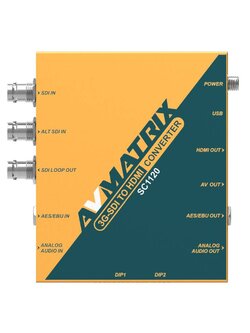 AVMatrix SC1120 3G-SDI to HDMI & AV Scaling Converter