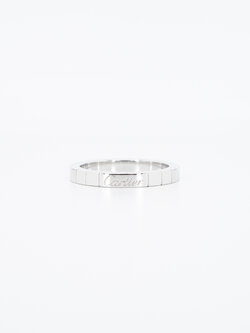 แหวน Cartier Lanieres ทองขาว18K ไซส์ 56# (Used)