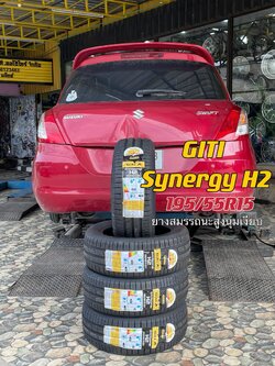 🚘#SUZUKI_SWIFT🛞 #GITI_SYNERGY_H2 195/55R15