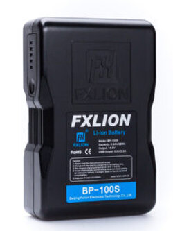 BP-100S Cool Black V mount Battery with USB output 5V/2A.