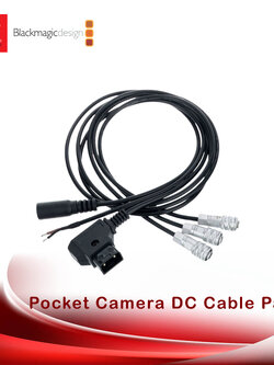 Blackmagic Pocket Camera DC Cable Pack