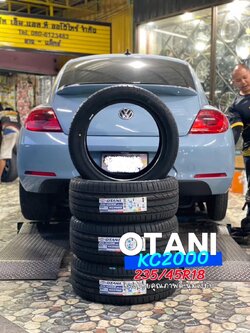 🚘 Volkswagen_Beetle🛞เปลี่ยนยาง #OTANI #KC2000 235/45R18🔥