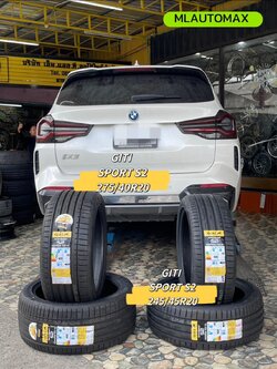 🚗#BMW_IX3🚘 🛞#ยางจีที #ยางสปอร์ตสมรรถนะการขับขี่สูง 🛞 🛞#Giti_SportS2 245/45R20🛞 🛞 #Giti SportS2 275/40R20