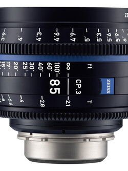 เลนส์ ZEISS CP.3 85mm T2.1 Compact Prime Lens (PL Mount, Feet)