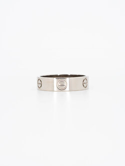 แหวน Cartier Love ทองขาว18K ไซส์ 60# (Used)
