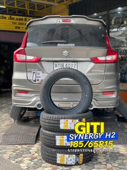 #SUZUKI_ERTIGA🛞เปลี่ยนยาง #GITI_SYNERGY_H2 185/65R15