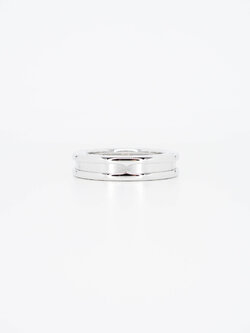 แหวน Bvlgari B.zero1 1band ทองขาว18K ไซส์ 50# (Used)