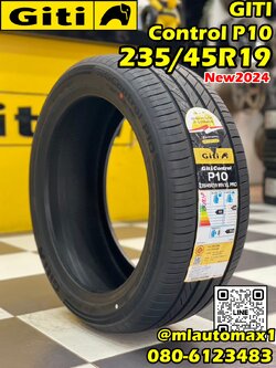 💥💥#GITI Control P10 235/45R19 ยางใหม่ปี2024💥💥
