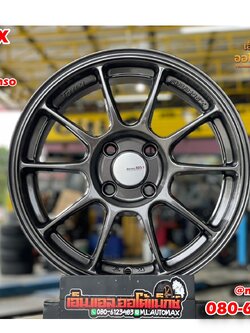 ล้อแม็กซ์ใหม่ขอบ15 TC105X 15x7 ET35 4x100 GM สีเทากัน