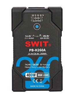SWIT PB-H260A Battery Gold-mount 260Wh