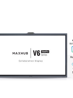 MAXHUB V6 ViewPro KIT-V6530 Interactive 4K ทัชสกรีน 65 นิ้ว ความคมชัด 5000:1