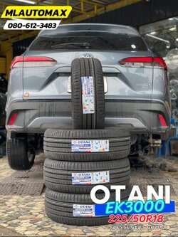 TOYOTA_CORLLA CROSS เปลี่ยนยาง 🛞🐘#OTANI_EK3000_225/50R18