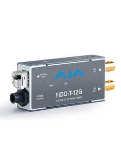 FiDO-T-12G 1-Channel 12G-SDI to Single-Mode LC Fiber Transmitter