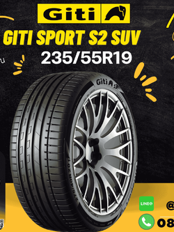 #ยางจีที💥💥#GITI SPORT S2 SUV 235/55R19 ยางใหม่ปี2025