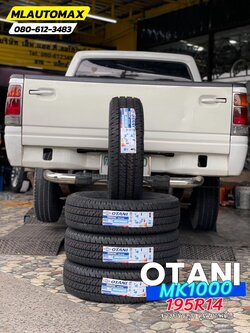 ISUZU_TFR🚘เปลี่ยนยาง 🛞🐘#OTANI_MK1000_195R14