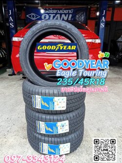 🚘#TOYOTA_CAMRY เปลี่ยนยาง🛞 #GOODYEAR_EagleTouring_235/45R18