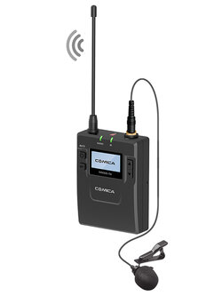 COMICA CVM-WM300TX Transmitter เครื่องส่งไมค์ติดกล้องไร้สาย 80 ชาแนล ย่าน UHF