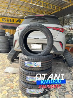 🚘 #BYD_DOLPHIN เปลี่ยนยาง #OTANI #KN1000 215/50R17