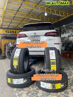 🛞❤️ #BMW_X5 🚘เปลี่ยนยาง 🛞🐘#PIRELLI_P-ZERO PZ4 RF 275/40RF21 ❤️ 🛞 #PIRELLI_P-ZERO PZ4 RF 315/35RF21