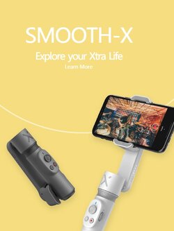 ZHIYUN SMOOTH X กิมบอลรุ่นใหม่ล่าสุดสำหรับมือถือ