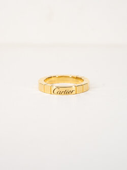 แหวน Cartier Lanieres ทองคำ 18K ไซส์46# +กล่องและใบ (Used)