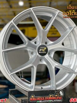 ล้อแม็กซ์ใหม่ Emotion R รุ่น FRE ขอบ 18x8 ET35 PCD 5x114.3 สีซิลเวอร์