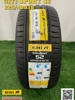 Giti Sport S2 ขนาด 225/40R18 – ยางสปอร์ตสมรรถนะสูงที่ตอบโจทย์สายขับขี่พรีเมียม ราคาโปรโมชั่นพิเศษ พร้อมติดตั้งฟรี