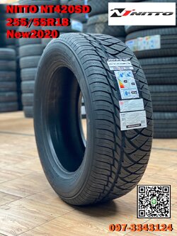255/55R18 NITTO NT420SD ยางลายซิ่ง สปอร์ต สมรรถนะสูง ยางใหม่ปี2020