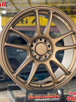 #ล้อแม็กซ์ใหม่ขอบ18 #EmotionR Model #CRK By Lenso #TC005 18x8.5 ET35 5x114.3 สีน้ำตาล