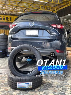 🚘 #MAZDA_CX5✔️ เปลี่ยนยาง #OTANI #KC2000 235/50R19