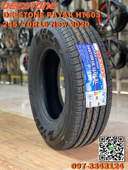 DEESTONE PAYAK HT603 245/70R16 ยางใหม่ปี2020