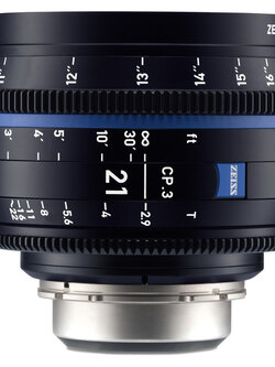 เลนส์ Zeiss CP.3 21mm T2.9 Compact Prime Lens (Sony E Mount, Feet)