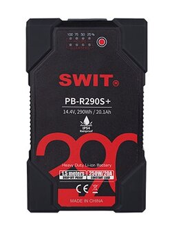 SWIT PB-R290S+ Batterry V-mount 290Wh