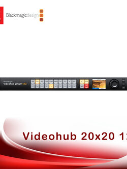 Blackmagic Videohub 20x20 12G