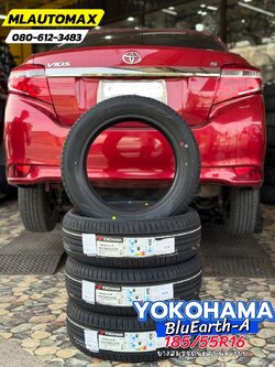 TOYOTA_VIOS🚘 🛞🐘#YOKOHAMA_BluEarth-AE50 185/55R16