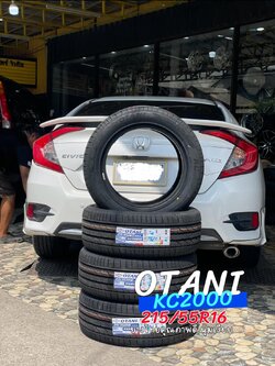 🚘 #HONDA_CIVIC #OTANI #KC2000 215/55R16