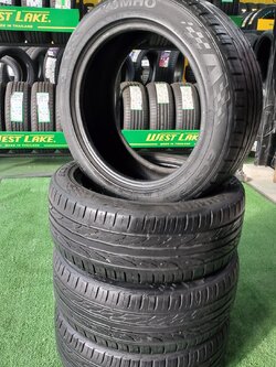 ยางมือ2 สภาพดี ดอกลึก หนา ยางยี่ห้อ KUMHO PS31 205/50ZR16 เส้นละ 400 บาท เหลือ 2เส้น