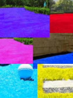 หญ้าฟาง (Fescue grass) คละสี / 500 เม็ด