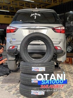 🚘 #ISUZU_D-MAX🛞เปลี่ยนยาง #OTANI #SA1000 265/65R17🔥